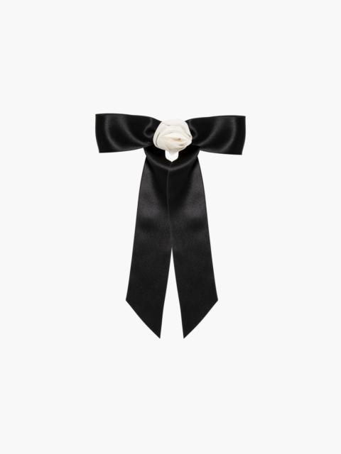 Rosette Bow Barrette