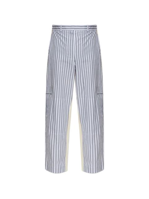 striped trousers