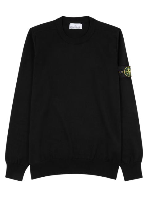 Logo cotton jumper