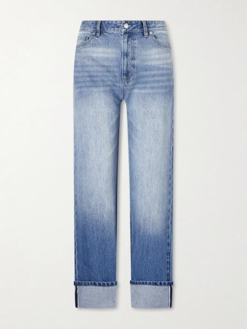 Alec Low-rise Straight-leg Selvedge Jeans