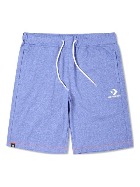 Converse Embroidered Drawcord Shorts 'Washed Indigo' 10023282-A01