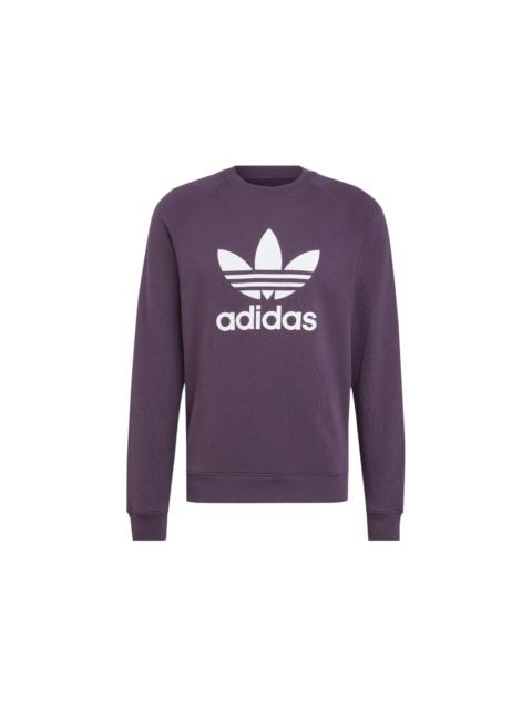 adidas Adicolor Classics Trefoil Crewneck Sweatshirt Aurora Black