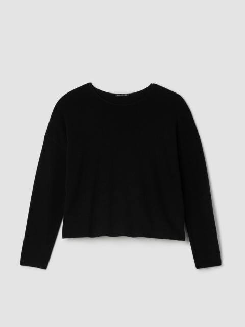Merino Crew Neck Top in Regenerative Wool
