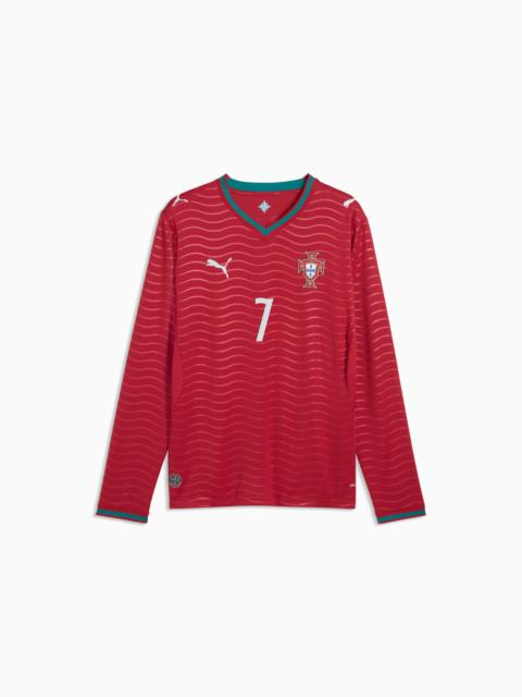 Portugal 2026 Home Ronaldo Men's Long Sleeve Soccer Jersey