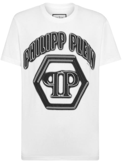 logo-print cotton T-shirt