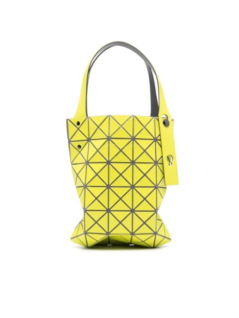 Duo geometric-panelled tote bag