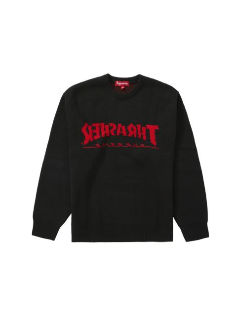 Supreme Thrasher Sweater Black