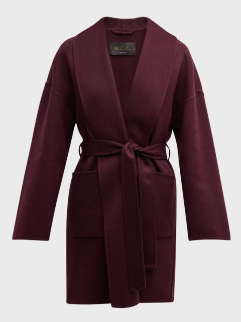 Jed Cashmere Single-Breasted Short Coat