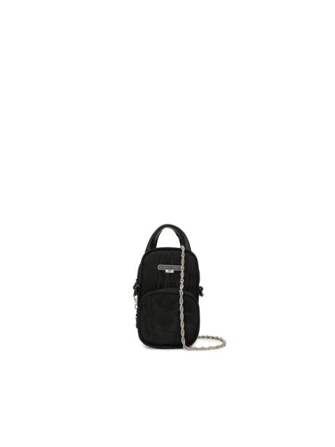 logo plaque crossbody bag