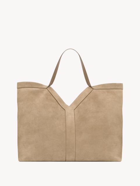 Y LARGE TOTE IN SUEDE