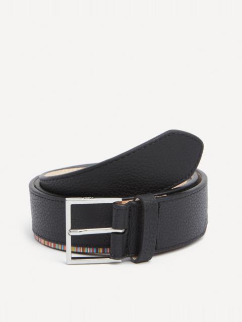 Multistripe Edge Men's Belt