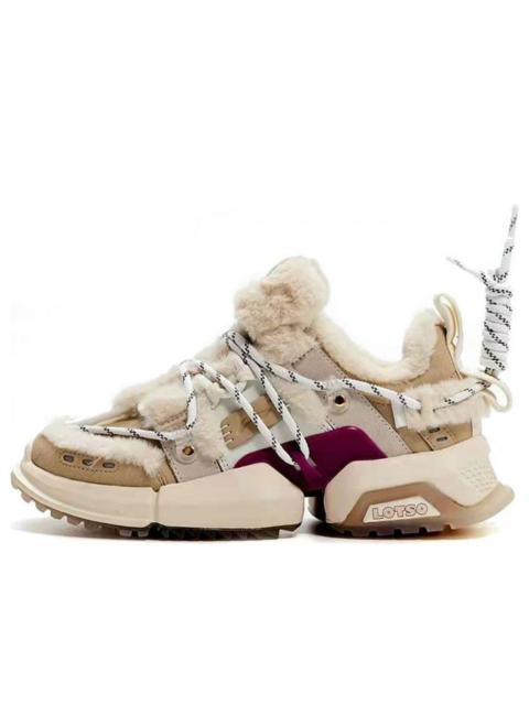 (WMNS) Li-Ning Sport Leisure x Disney 'Brown White' AGLR334-1