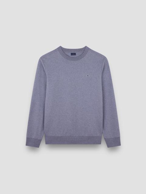 STRETCH FLEECE COTTON SWEATSHIRT