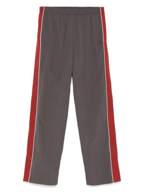 side-open panelled track pants