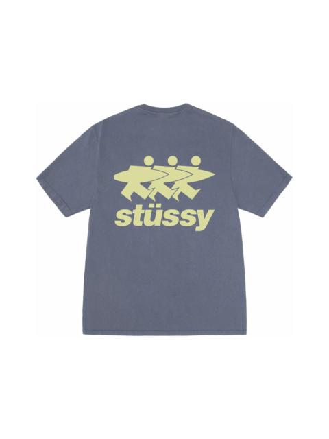 Stussy Surfwalk Pigment Dyed Tee Indigo