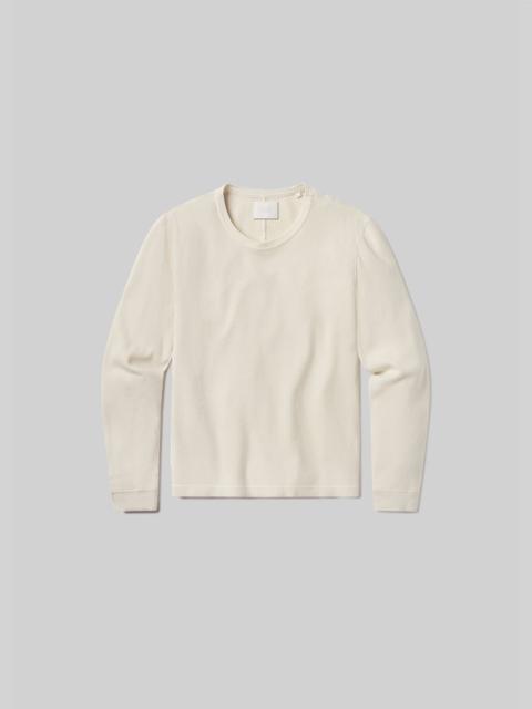 Waffle Crewneck
In Plaster