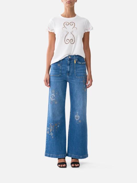 JENNA TURKIYE TALISMAN HIGH WAISTED FLARE