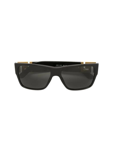 gold detail sunglasses