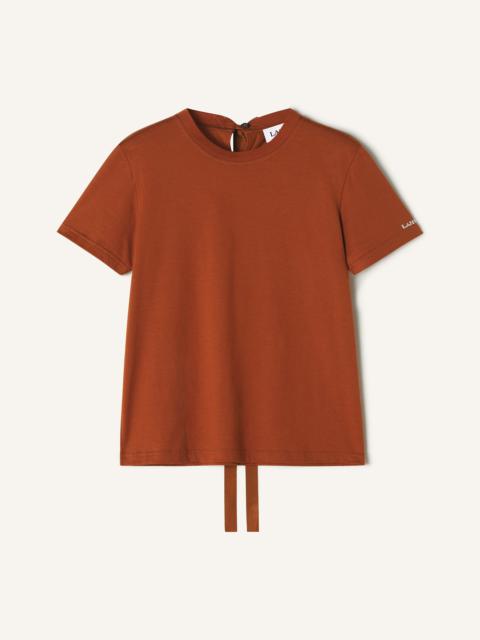 T-SHIRT WITH KNOT DETAIL
