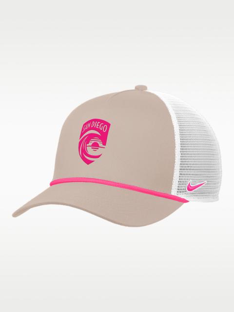 San Diego Wave Rise Nike Rope Trucker Cap