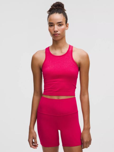 Ebb to Street Cropped Racerback Tank Top *Light Support, B/C Cup