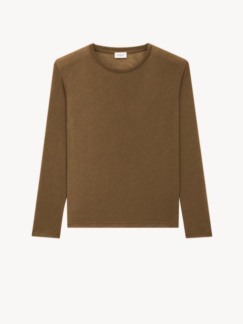 SWEATER IN CASHMERE AND SILK JERSEY