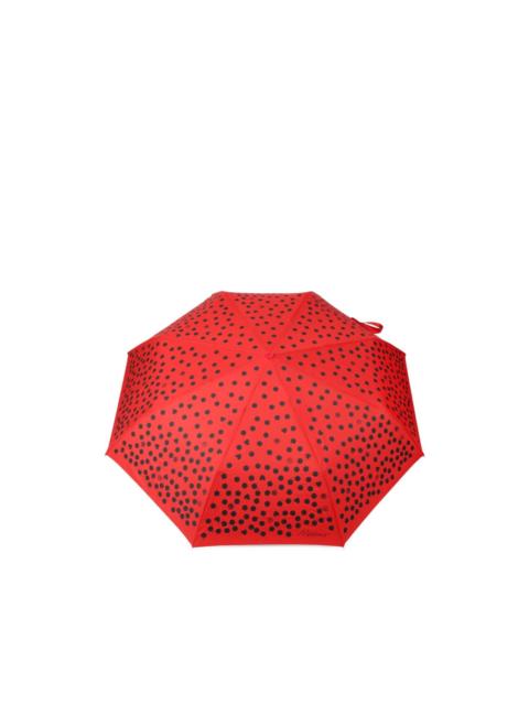 polka dot umbrella