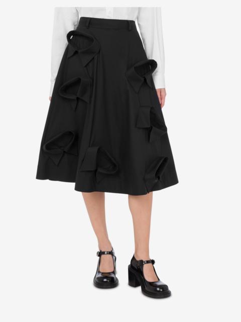 POPLIN SKIRT WITH MULTI COLLARS