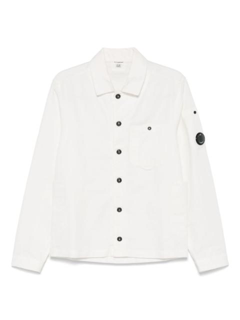 Lens-detailed overshirt