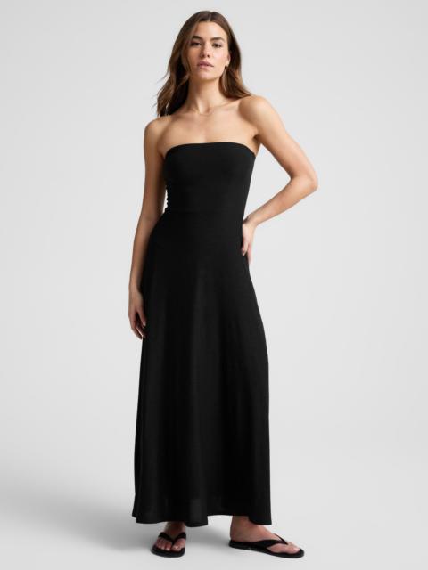 Featherweight Strapless Maxi Dress