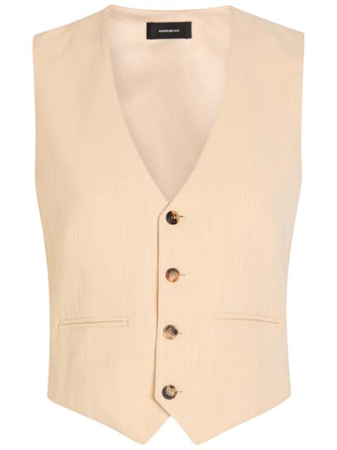 Wardrobe.nyc Woven Waistcoat