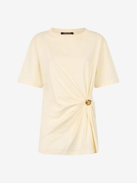 T-Shirt with Jewel Tiger Head