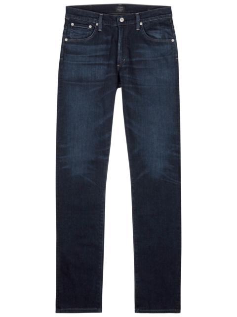 Noah indigo skinny jeans
