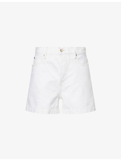 The Everyday High-Rise Denim Shorts