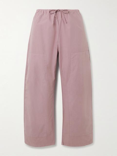Kyoto Cotton Wide-leg Pants