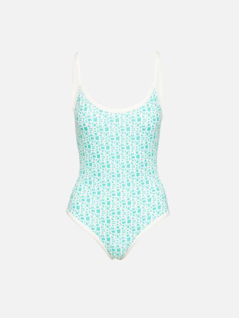 Logo Print One Piece
