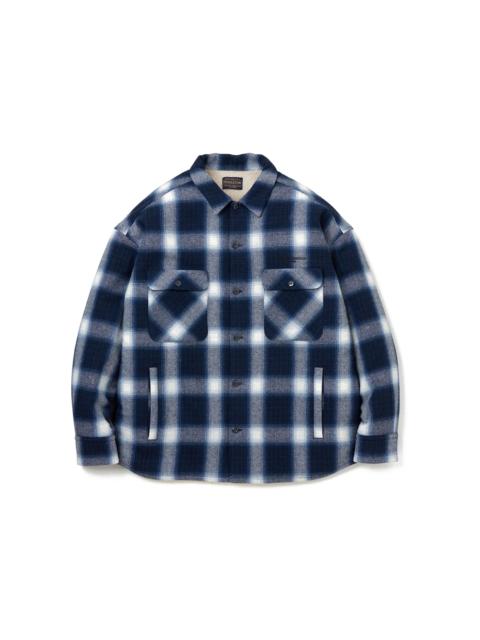Neighborhood x Pendleton Check Boa Jacket Blue