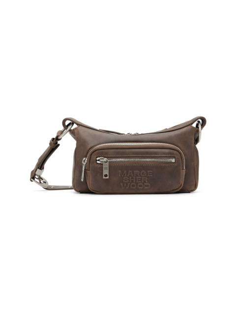 Brown Outpocket Mini Bag