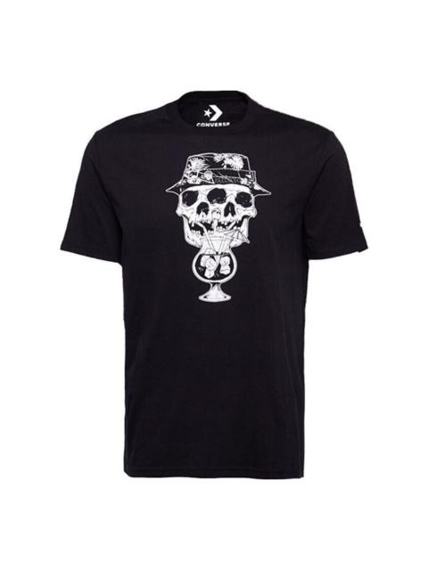 Converse Skull & Cocktail T-Shirt 'Black' 10008082-A01