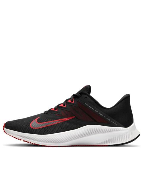 nike quest 3 black red