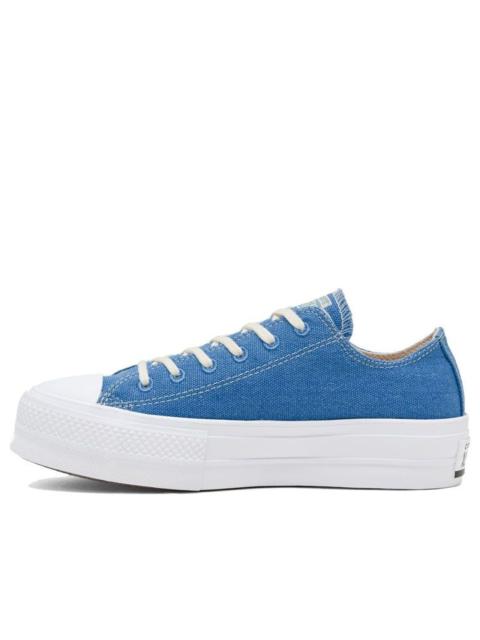 (WMNS) Converse Renew Cotton Chuck Taylor All Star Platform Low 'Coast' 567105C