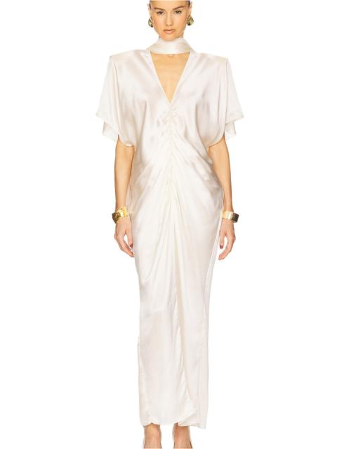 The Demeter Dress in Silk Lyocell