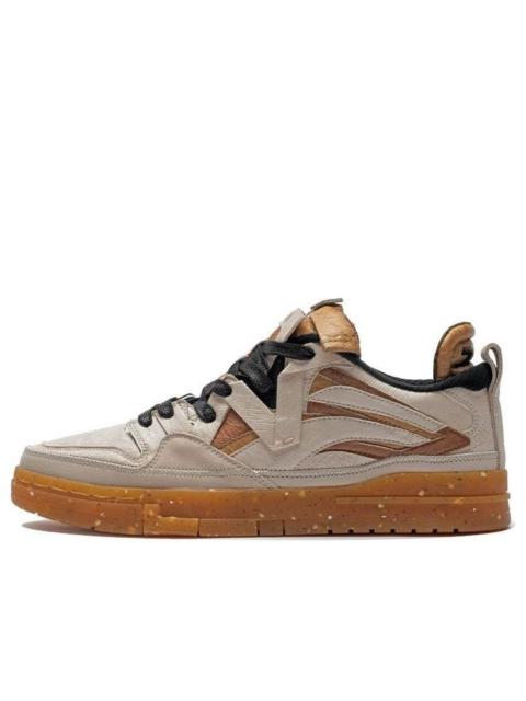 (WMNS) Li-Ning Weiwu Pro Skate Shoes 'Khaki Tan' AECR090-1