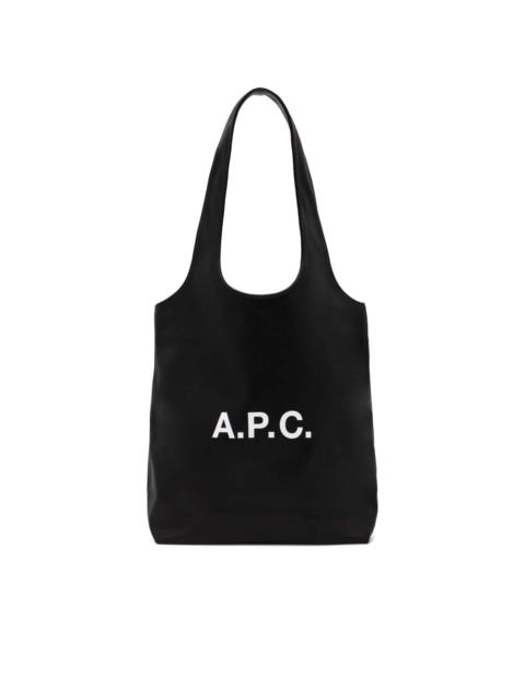 logo-plaque tote bag