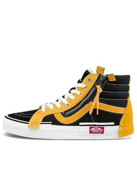 Vans Sk8-hi Reissue Cap Skate Shoes Black/Yellow VN0A3WM15FG