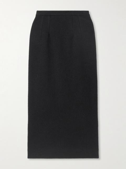 Wool Midi Skirt