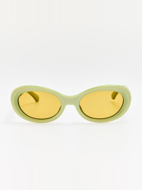 Oval Sunglasses in Green