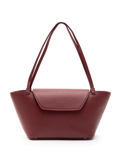 Courrier Tote Leather Burgundy