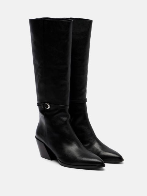 Austin leather knee-high boots