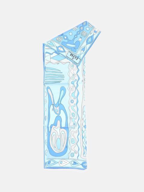 Foulard with Corner Print